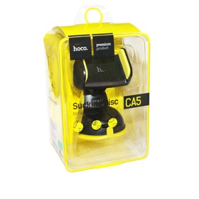 Автомобильный держатель для телефона Hoco CA5 Suction vehicle Holder Yellow