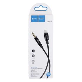Кабель Hoco AUX UPA19 digital audio conversion cable Lightning Black
