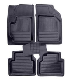 Коврики резиновые Универсальный UNI TREK (BIG BOARD) Черные (5шт.) Polytep