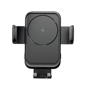 Автомобильный держатель для телефона WIWU CH-321 Universal беспроводная зарядка Black
