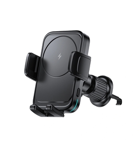 Автомобильный держатель для телефона WIWU CH-321 Universal беспроводная зарядка Black