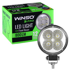 Фара LED Winso Pro 10-30В мощность 12Вт (4x3Вт) Epistar рассеянный 1шт. 