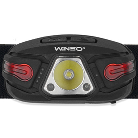 Фонарь налобный WINSO 750500 250Lm, 5W LED, 850mAh, Sensor White/Red