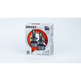 Светодиодная автолампа DriveX AL-12US H7 57W SUPER CAN 9-36V 6K к-т.