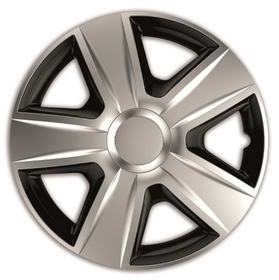 Колпаки на колеса Elegant R15 Esprit RC silver&black DECO 103289