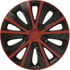 Колпаки на колеса Elegant R15 Rapid red&black