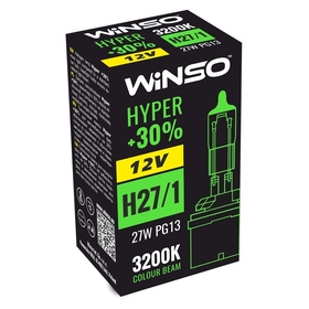 Галогеновая автолампа Winso HYPER H27/1 12V +30% 27W PG13 712880