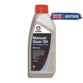 Трассмиссионное масло Comma GEAR OIL EP75W80 PLUS 1л