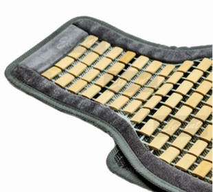 Накидка на сидения массажер плоская косточ. 45х108 серая Elegant EL 100 651 (1шт)