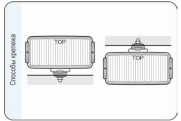 Галогенная фара дальнего света хром HP4.18479.01 182x86x81