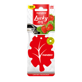 Ароматизатор сухая карточка Winso Lucky Leaf Strawbеrry 537950