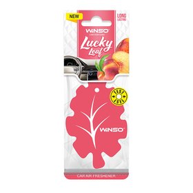 Ароматизатор сухая карточка Winso Lucky Leaf Peach 537930