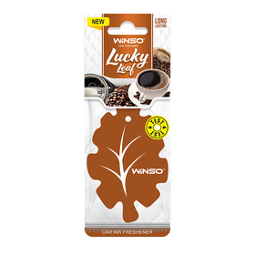 Ароматизатор сухая карточка Winso Lucky Leaf Coffee 537900