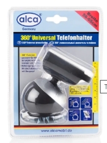 Автомобильный держатель для телефона Alca 528 000 360°  