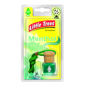 Ароматизатор пробка Wunder-Baum Little Trees Bottle Ментоловый взрыв C08