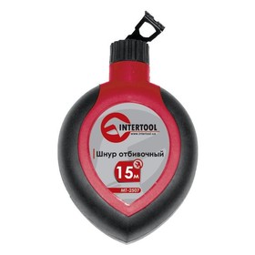 Шнур разметочный 15 м INTERTOOL MT-2507