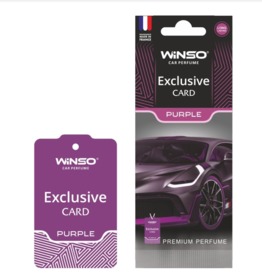 Ароматизатор сухая карточка Winso Exclusive Purple 533150