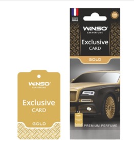 Ароматизатор сухая карточка Winso Exclusive Gold 533130