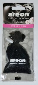 Ароматизатор мешочек Areon Pearls  Bubble Gum Black Черный ABP03B