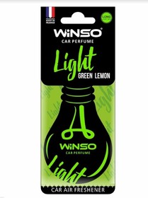 Ароматизатор сухая карточка Winso Light Green Lemon 532980