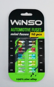 Набор предохранителей Mini FN Winso (10шт) (тип FN) 155100