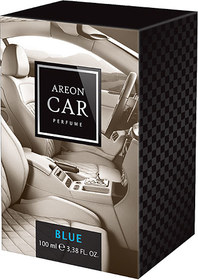 Ароматизатор сухая карточка + Спрей Areon Car Perfume 100ml Blue Синий PCP02