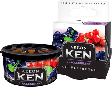 Ароматизатор Консервы сухие Areon Ken Blackcurrant  Смородина AK05