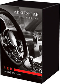 Ароматизатор сухая карточка + Спрей Areon Car Perfume 100ml Red Красный PCP03