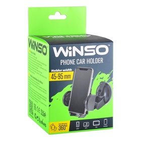 Автомобильный держатель для телефона  Winso 201130 Ш-45-95мм  повор.мех. 360° ножка трансформер