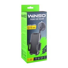 Автомобильный держатель для телефона  Winso 201120  Ш-50-115мм  повор. мех. 360° ножка трансформер
