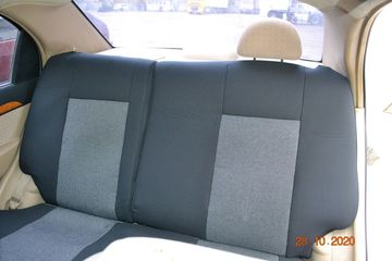 Чехлы Premium Chevrolet Aveo черно-серые (с 2003г) Pokrov Cover