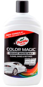 Цветной полироль Turtle wax  Color Magic 53241 Белый 500мл. 