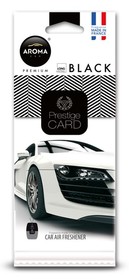 Ароматизатор сухая карточка Aroma Car Prestige Card Black Черный