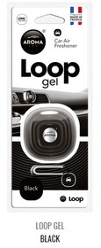 Ароматизатор на обдув Aroma Car Loop Black Черный